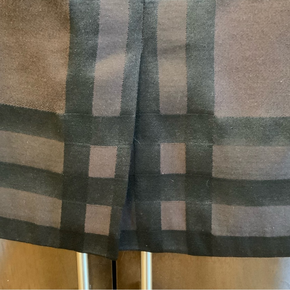 Burberry Brown and Black Plaid Tailored Blazer Jacket - Picture 9 of 16